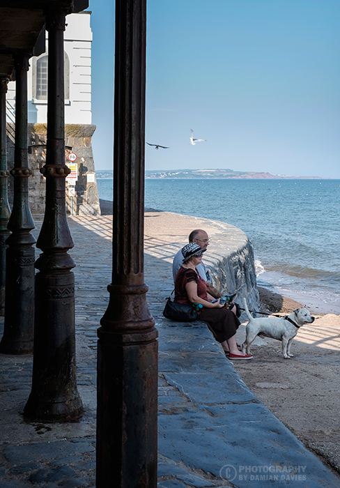 Image of the Devon seaside resort of Dawlish by Devon commercial photographer Damian Davies while testing the Fuji X-T1