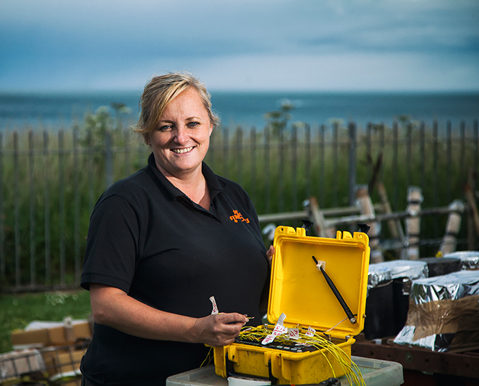 Commercial and editorial photography of Sonic fireworks crew in Torbay